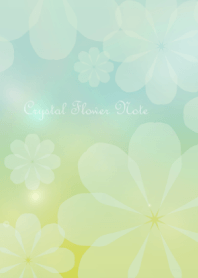 Crystal Flower Note