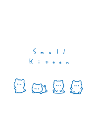ちいさなねこ。ブルーホワイト