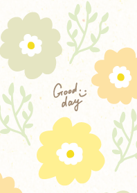 Flowers and leaves cute13