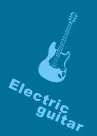Electric guitar CLR Duck blue