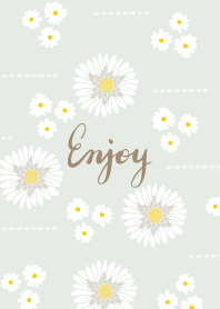 White flower adult cute5 from Japan