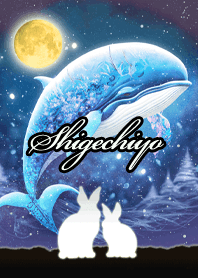 Shigechiyo Beautiful rabbit & whale