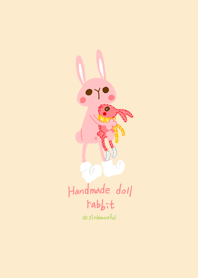 wikibo rabbit handmade doll