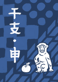 Japanese style monkey series09