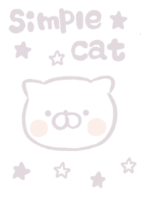 simple cat star