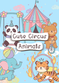 คณะละครสัตว์น่ารัก(สีฟ้า)