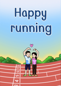 Happy running