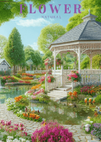 FLOWER GARDEN NATURAL 20