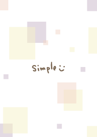 Adult simple square20