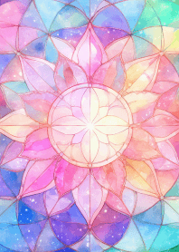 Stained Glass -Flower Circle- Vol.1