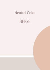 Natural color beige
