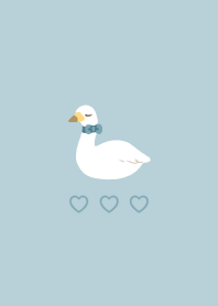 cute swan.(dusty color07)