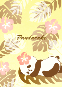 Aloha Panda (Cream).