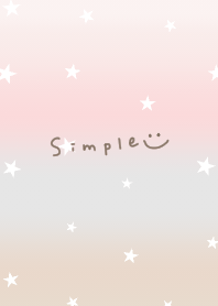 Gradation. Star pattern.