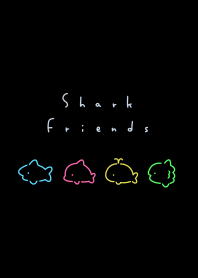 ゆるいサメと仲間たち。ブラックネオン