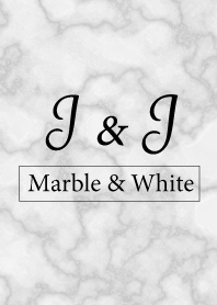 J&J-Marble&White-Initial
