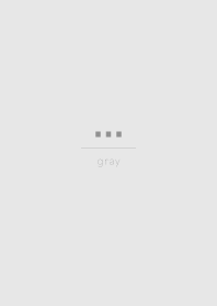 限りなくシンプル.gray