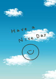 Sky. blue sky. Have a nice day.