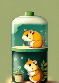 Banyak sekali hamster! 238