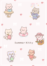 pink Fluffy Kitty Summer Days03_2