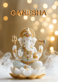 Ganesha=rich, debt free, wealth