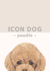 ICON DOG - トイプードル - BEIGE/01