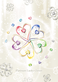 Platinum Lucky clover 8*
