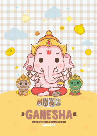 พระพิฆเนศxท้าวเวสสุวรรณ : ถูกหวยเฮงๆ X