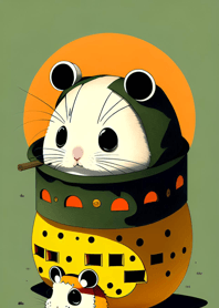 Halloween Hamster 7CD923