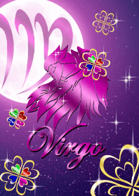 Virgo Clover Moon Purple 2019