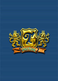 Emblem-like initial theme "T"