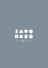 SIMPLE(white blue)V.965b