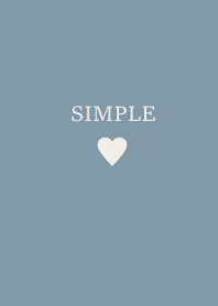SIMPLE HEART :bluebeige