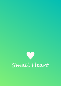Small Heart *Green Gradation 4*