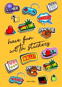 Have fun with stickers