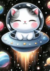 Cute cat galaxy no.52