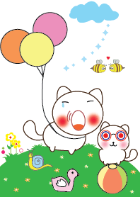 Cute little cat theme