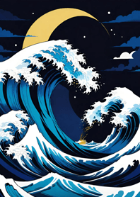 Bright Moon and Dawn 59B0ec