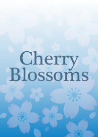 Cherry Blossoms6(blue)