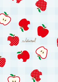 Apple plaid pattern8 from Japan