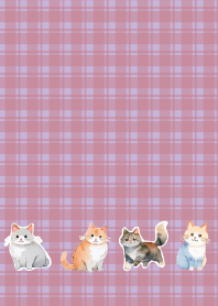 Lots of cats purple JP