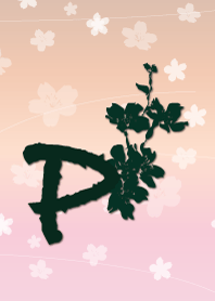 ~cherry blossoms initial P~