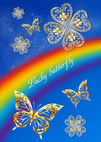 Lucky butterfly[Rainbow]