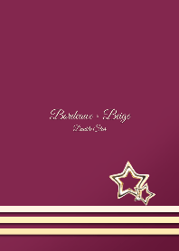 Bordeaux x Beige Double Star Ver.2