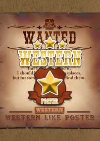 Western drama poster