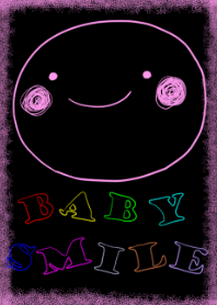 baby smile (black and pink)