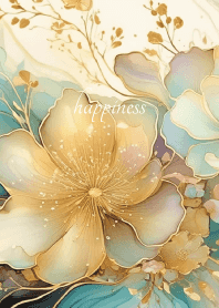 Fantastic yellow flowers brown&yellow