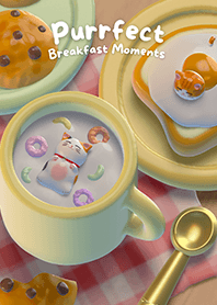 Purrfect Breakfast Moments (3D)