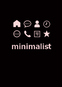 minimalist #black pink