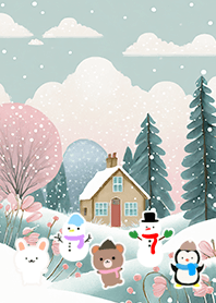 Kawaii scandinavian style(Winter-1497)